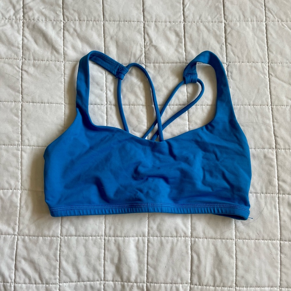 Lululemon Blue Sports Bra